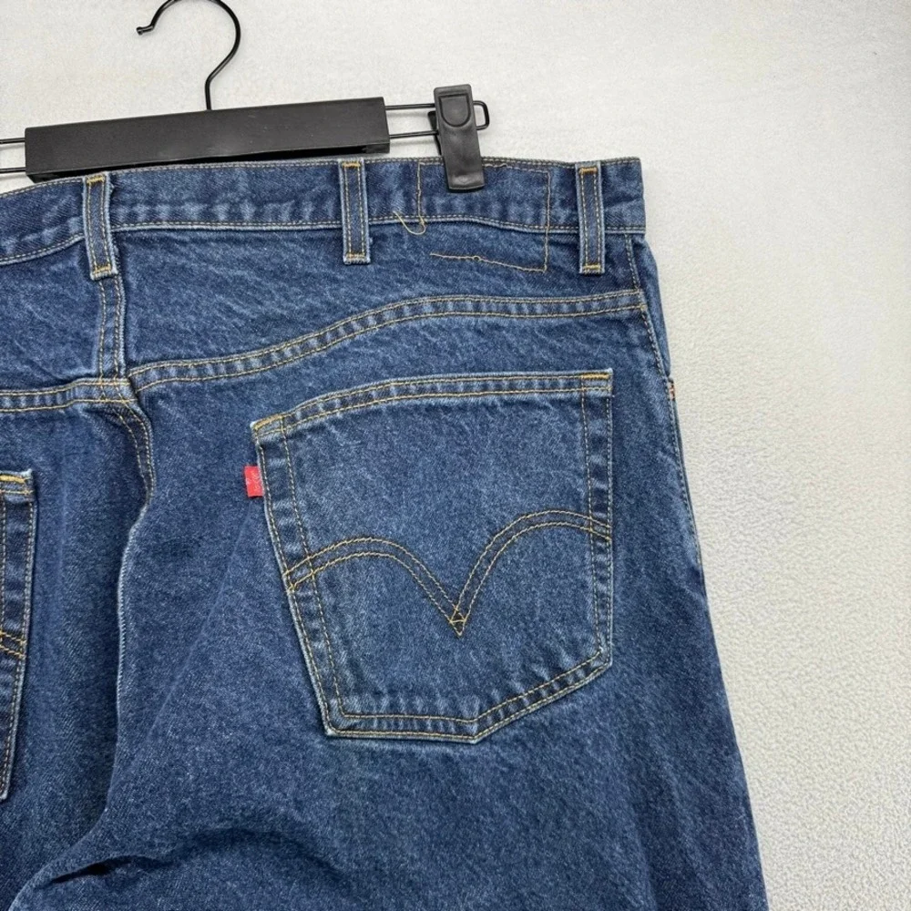 Vintage Levis Jeans men's 42x30 Fits 40x31 Blue 517 Bootcut Boot Dark Wash Y2k